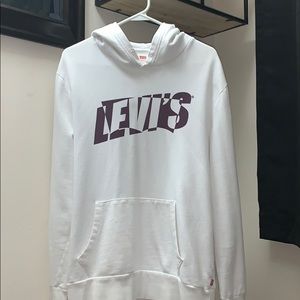 Levi’s Logo White Hoodie